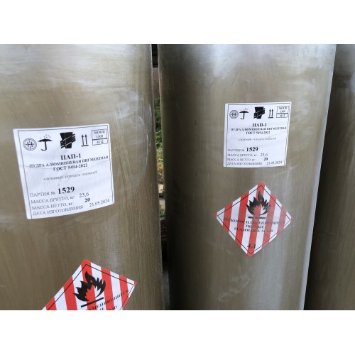 Алюминиевая пудра ПАП-2 для газобетона ГОСТ 5494-95