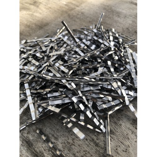 Фибра стальная волновая 0.6х50 мм ГОСТ 14613-83