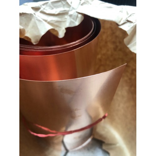 Медная рулонная фольга 0.5х300мм ДПРНМ ГОСТ 1173-2006