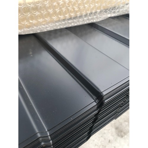 Профнастил окрашенный с 2-х сторон 0.5х1100х2000 RAL 6005 С20