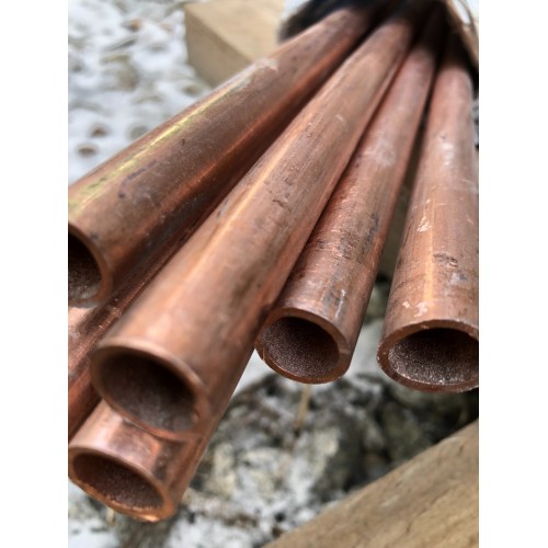 Медная труба 28х4.5мм мягкая, длина 3м, марка М2