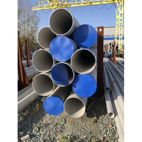 Труба гк коррозионностойкая 108х5 Aisi 304, EN 10217-7, матовая